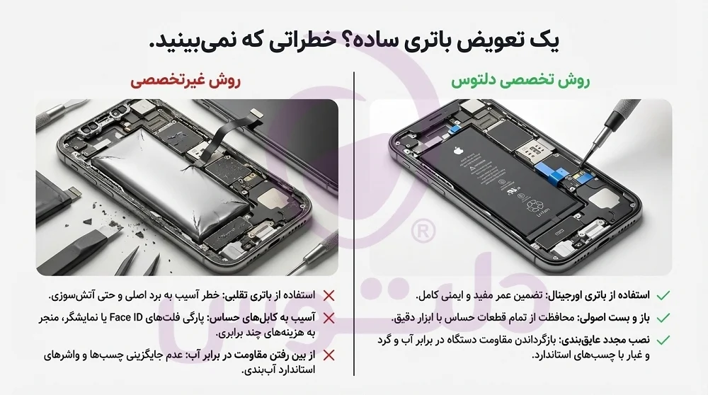 تعمیرات گوشی آیفون