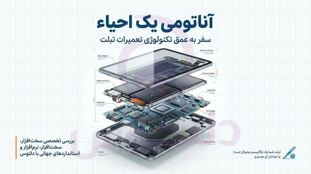 تعمیر تبلت خاموش