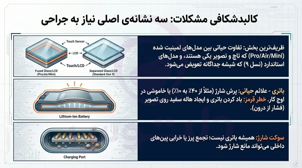 تعمیر تخصصی آیپد در تهران