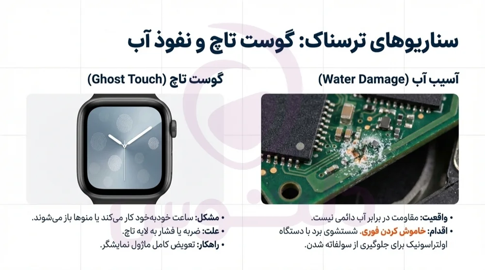 هزینه تعمیرات اپل واچ