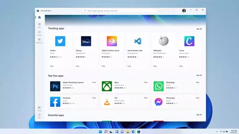 اپ استور با پشتیبانی از اندروید
