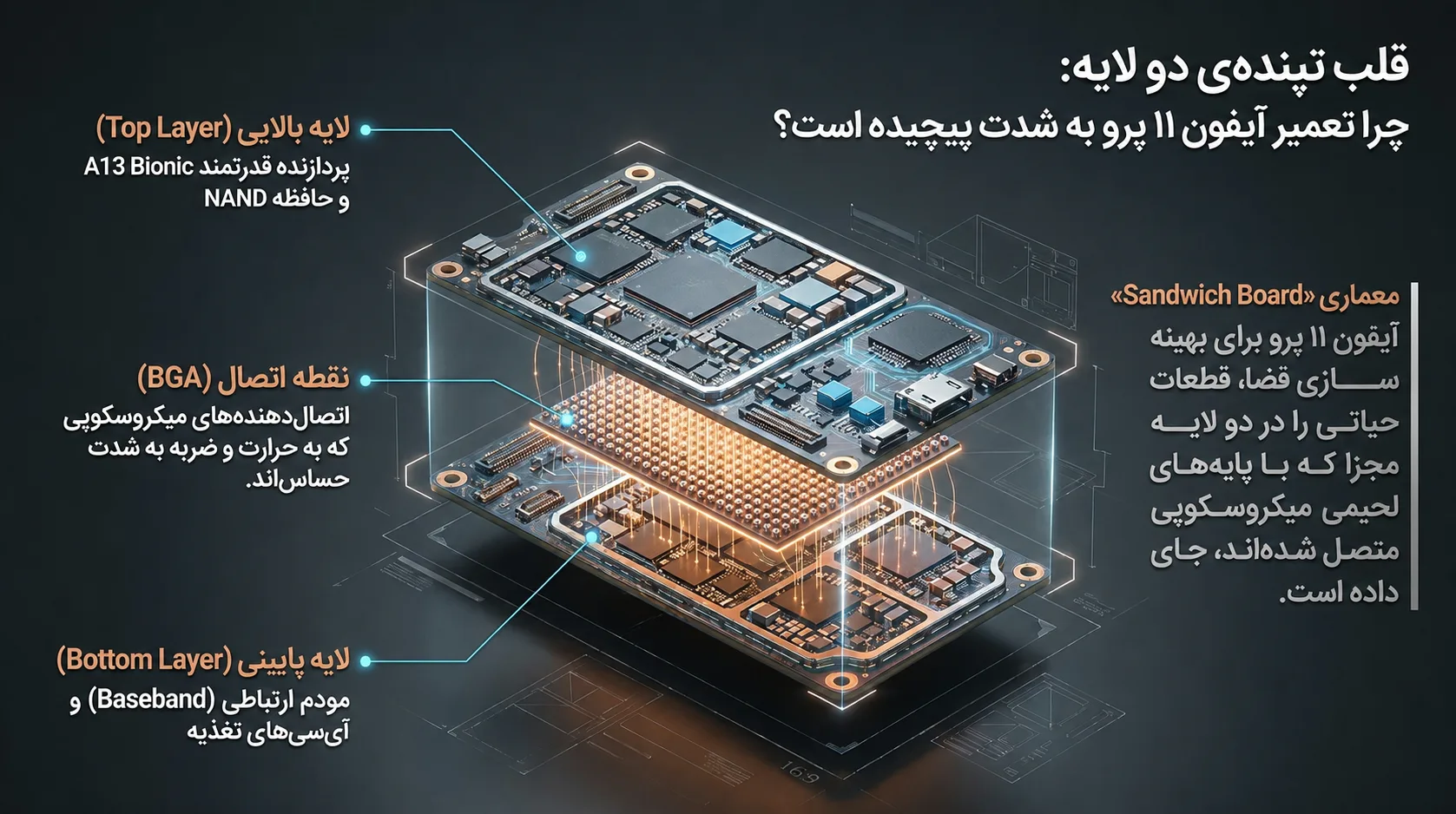 برد آیفون 11 پرو چیست و چرا اهمیت دارد؟