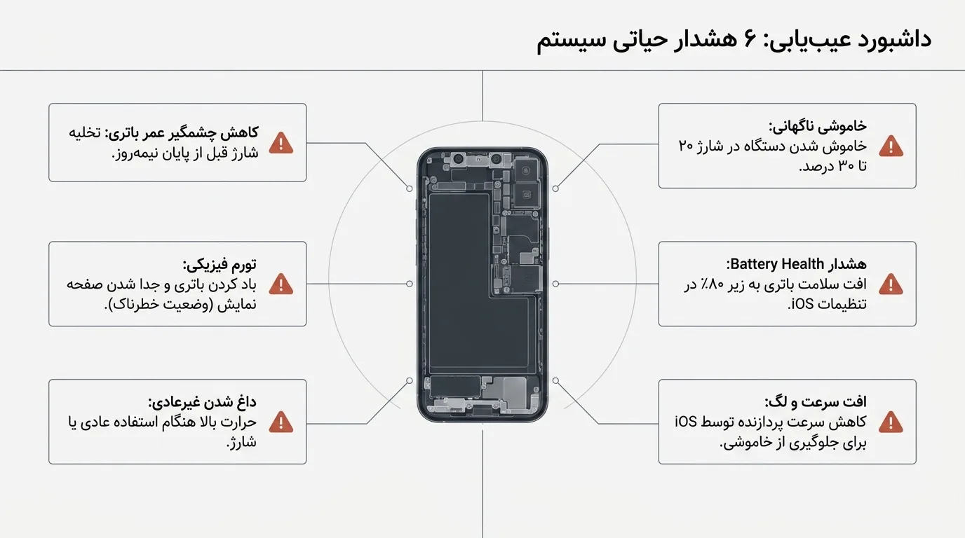 مشخصات فنی باتری آیفون 12 پرو مکس