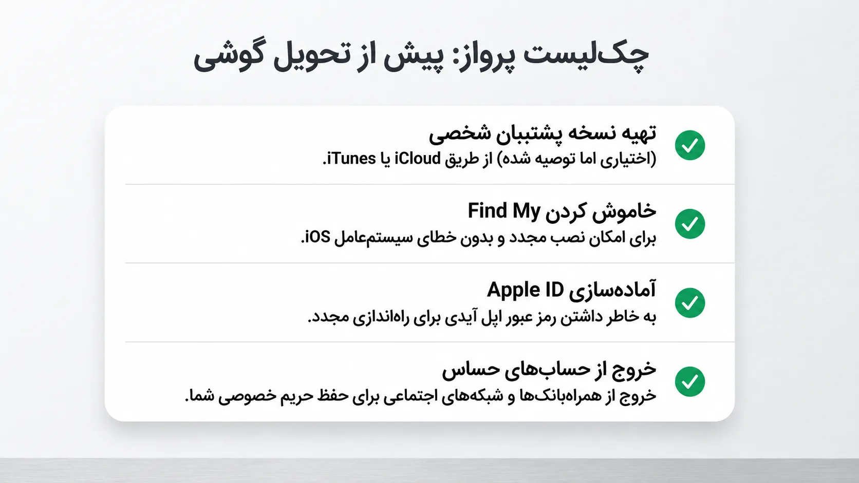 نکات مهم قبل از ارتقاء حافظه آیفون 11