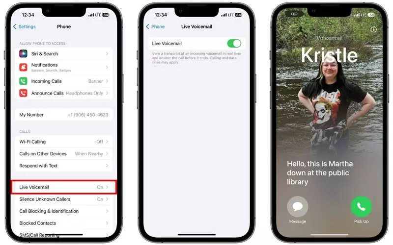 آموزش فعال کردن voicemail در آیفون