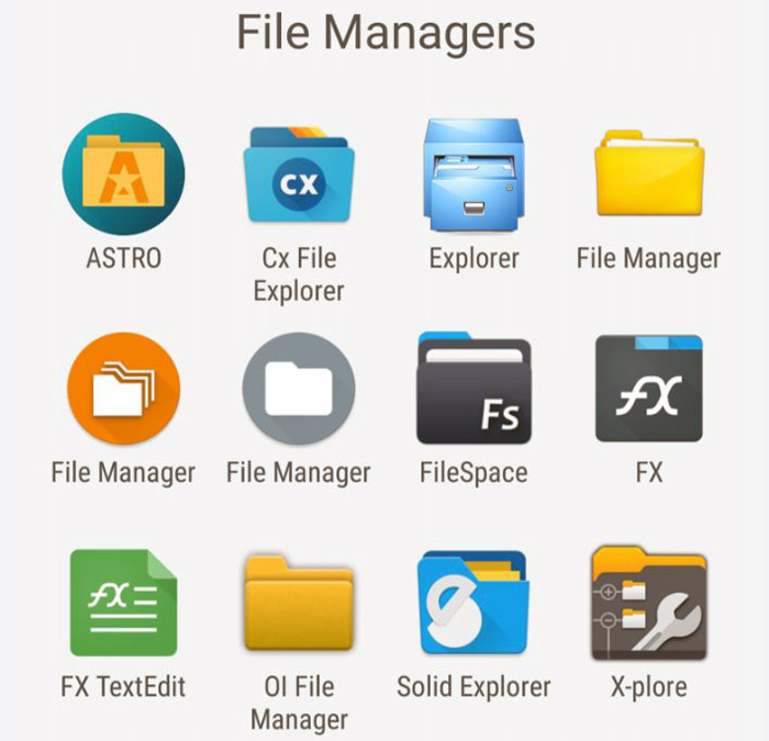 استفاده از File Manager برای حذف دائمی اطلاعات گوشی