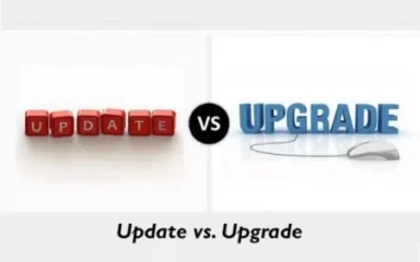 تفاوت بین آپدیت و آپگرید