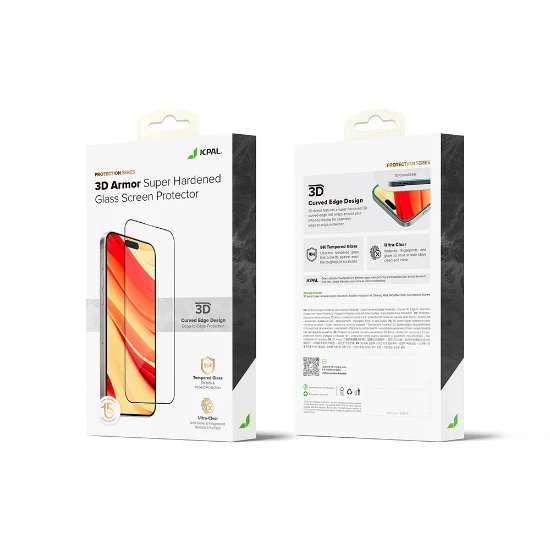 محافظ صفحه نمایش آیفون ۱۶ پرو جی سی پال مدل 3D Armor