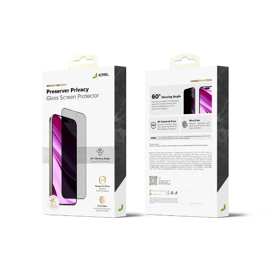 محافظ صفحه نمایش آیفون ۱۶ پلاس جی سی پال مدل Privacy