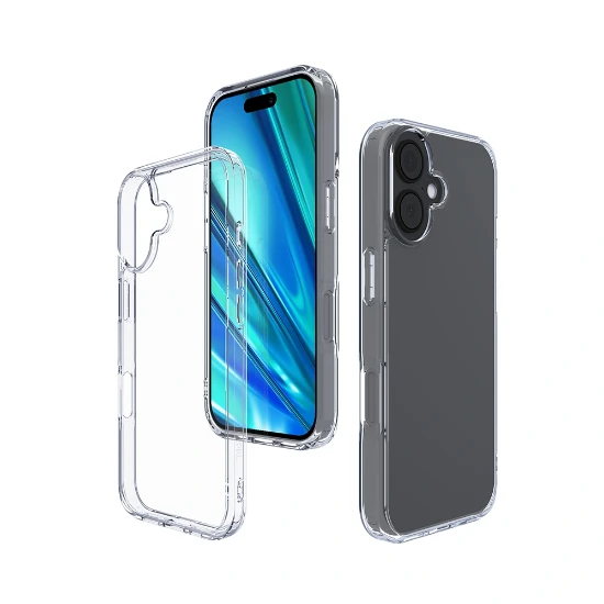 قاب آیفون ۱۷ جی سی پال مدل Clear Case