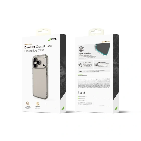 قاب آیفون ۱۷ پرو جی سی پال مدل Clear Case