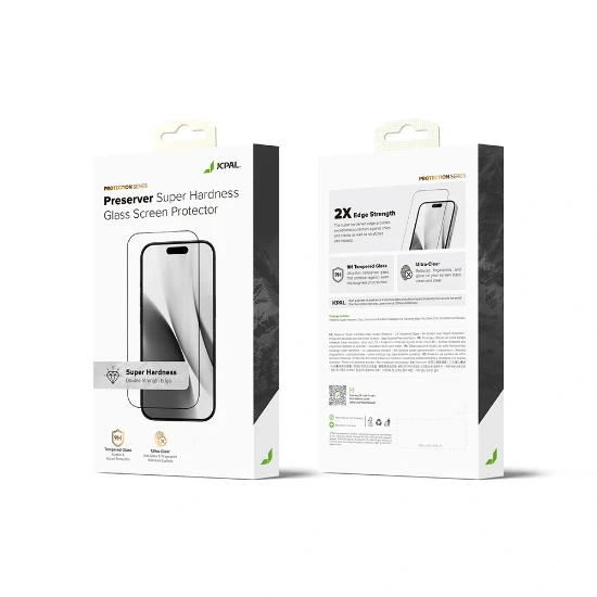 محافظ صفحه نمایش آیفون 17 پرو جی سی پال مدل Super Hardness