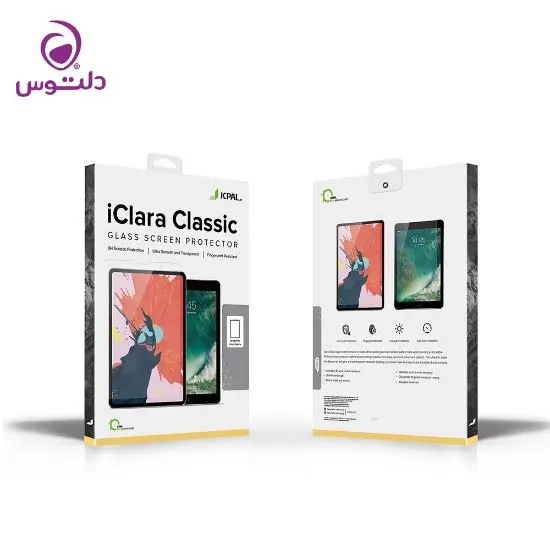 محافظ صفحه نمایش آیپد 10.2 اینچ 2021 - 2020 - 2019 جی سی پال مدل iClara