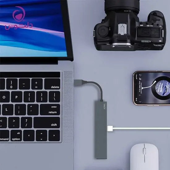 هاب 4 پورت USB-C جی سی پال مدل JCP6237