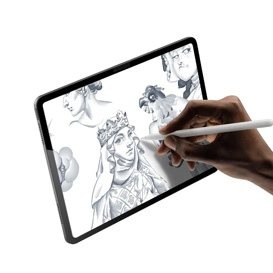 محافظ صفحه نمایش آیپد ایر 13 اینچ 2024 جی سی پال مدل PaperTech Flex