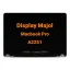ال سی دی مک بوک پرو ۱۳ اینچ ۲۰۲۰ مدل A2251 (ماژول کامل)