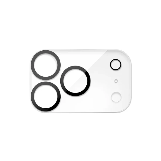 محافظ لنز دوربین آیفون ۱۷ پرو جی سی پال مدل iClara