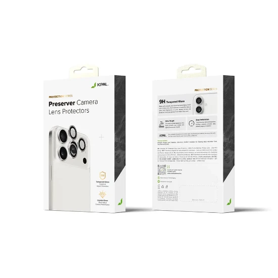 محافظ لنز دوربین آیفون ۱۷ ایر جی سی پال مدل Preserver