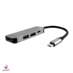 هاب 4 پورت USB-C جی سی پال مدل JCP6189