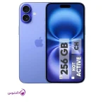 گوشی موبایل اپل مدل iPhone 16 CH دو سیم کارت ظرفیت 256 گیگابایت و رم 8 گیگابایت - رجیستر شده