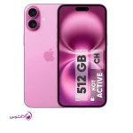 گوشی موبایل اپل مدل iPhone 16 CH دو سیم کارت ظرفیت 512 گیگابایت و رم 8 گیگابایت - رجیستر شده