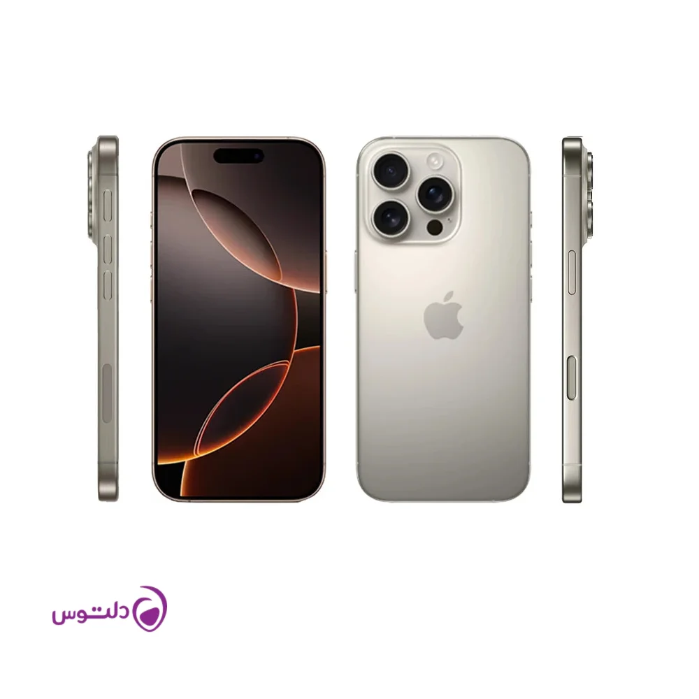 گوشی موبایل اپل مدل iPhone 16 Pro Max ZAA دو سیم کارت ظرفیت 128 گیگابایت و رم 8 گیگابایت - رجیستر شده