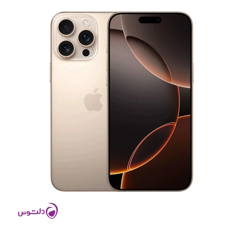 گوشی موبایل اپل مدل iPhone 16 Pro ZAA دو سیم کارت ظرفیت 128 گیگابایت و رم 8 گیگابایت - رجیستر شده