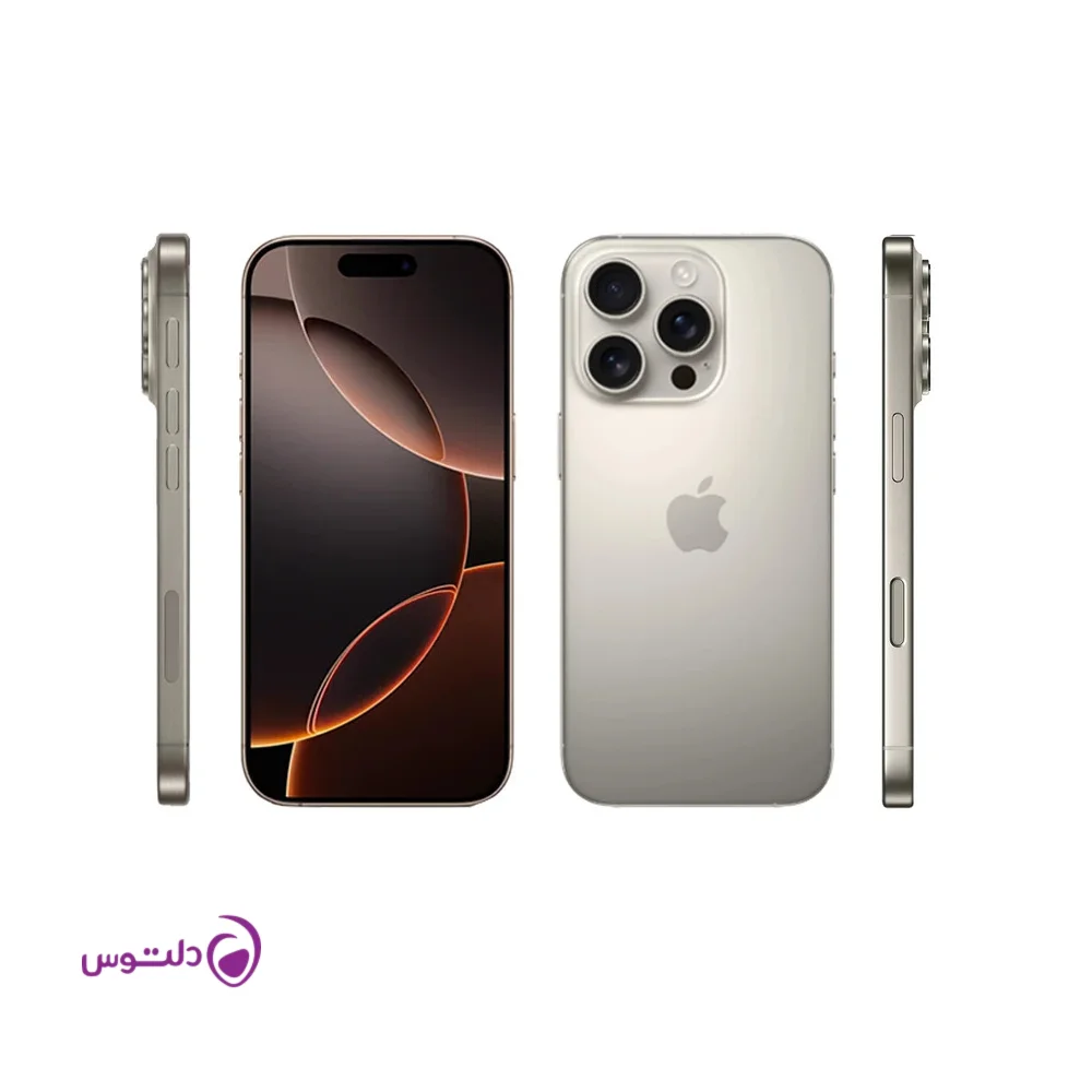 گوشی موبایل اپل مدل iPhone 16 Pro Max ZAA دو سیم کارت ظرفیت 256 گیگابایت و رم 8 گیگابایت - به همراه