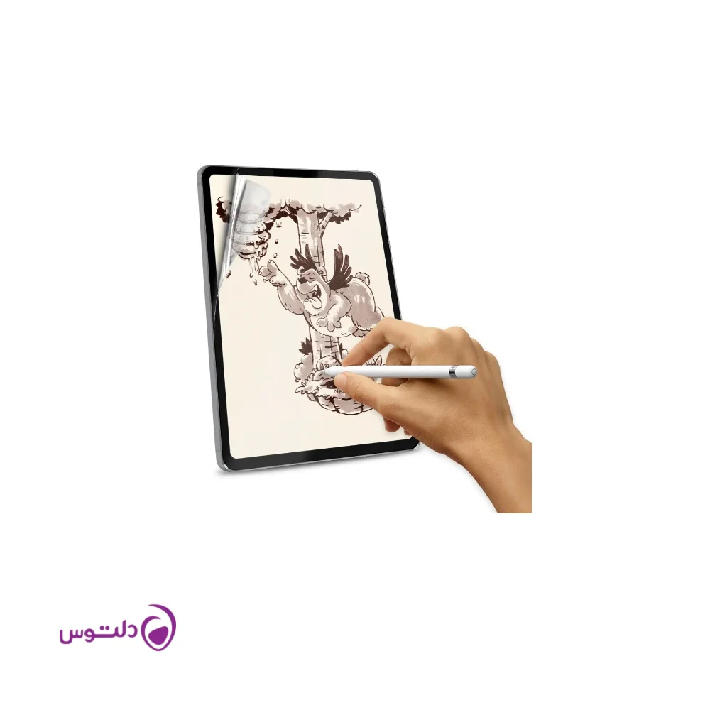 محافظ صفحه نمایش آیپد 11 اینچ 2025 (A16) جی سی پال مدل PaperTech