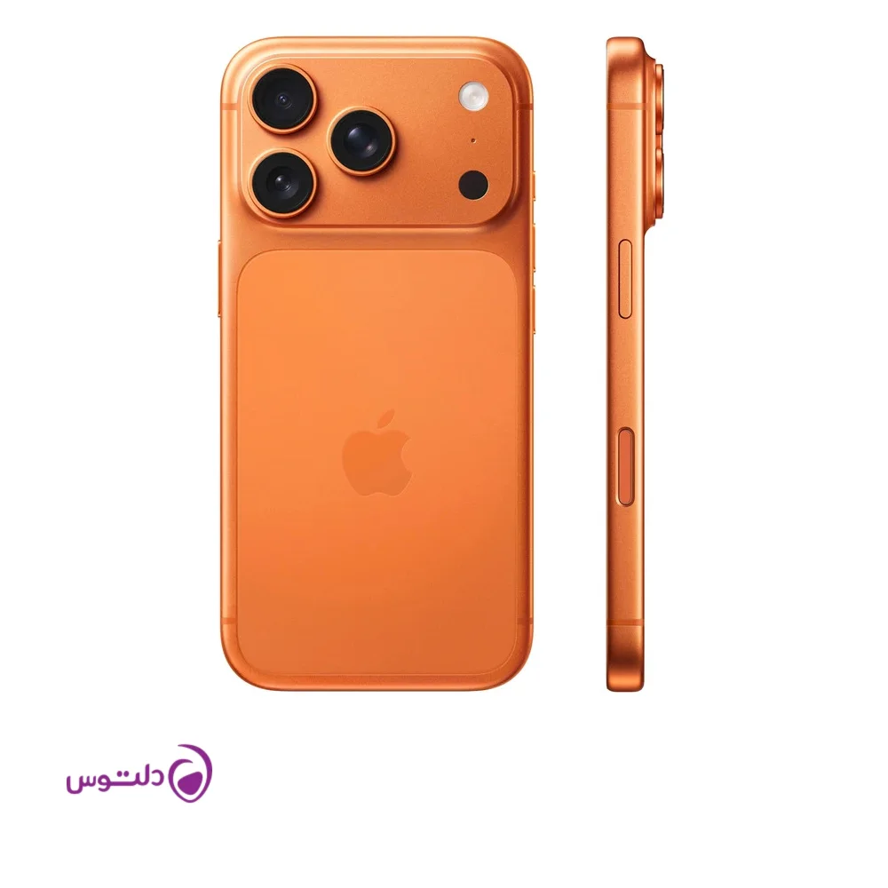 گوشی موبایل اپل مدل iPhone 17 Pro Max ZAA تک سیم کارت + eSim ظرفیت 256 گیگابایت و رم 12 گیگابایت - نات اکتیو - به همراه شارژر 20 وات اپل