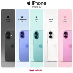 گوشی موبایل اپل مدل iPhone 16 CH دو سیم کارت ظرفیت 128 گیگابایت و رم 8 گیگابایت - به همراه شارژر 20 وا