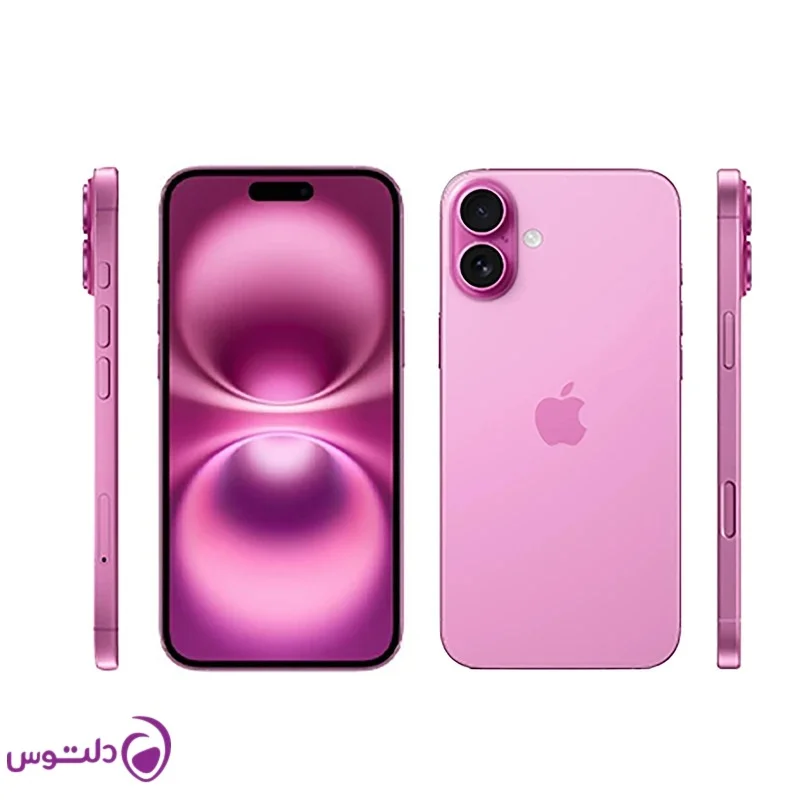 گوشی موبایل اپل مدل iPhone 16 CH دو سیم کارت ظرفیت 128 گیگابایت و رم 8 گیگابایت - اکتیو