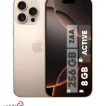 گوشی موبایل اپل مدل iPhone 16 Pro ZAA دو سیم کارت ظرفیت 256 گیگابایت و رم 8 گیگابایت - اکتیو